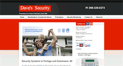 Desktop Screenshot of davessecurity.com